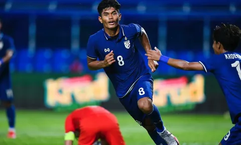 U23 Thái Lan thắng Singapore 3-1