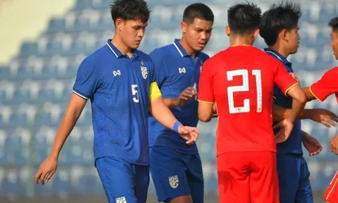 U23 Thái Lan thua Trung Quốc 2-4
