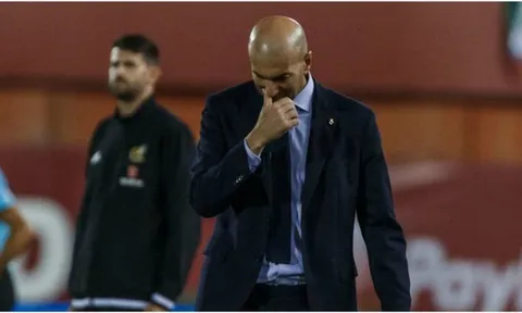 Thảm bại trước Mallorca, Zidane đau đớn thừa nhận 1 điều