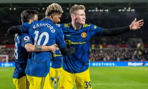 Thắng Brentford, Man Utd thiết lập 1 kỷ lục ở Ngoại hạng Anh