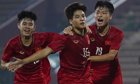 Thắng đậm Đài Loan - Trung Quốc, U17 Việt Nam soán ngôi đầu của Thái Lan
