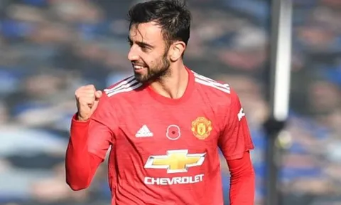 Thắng Everton, Solskjaer dùng 3 từ để miêu tả Bruno Fernandes