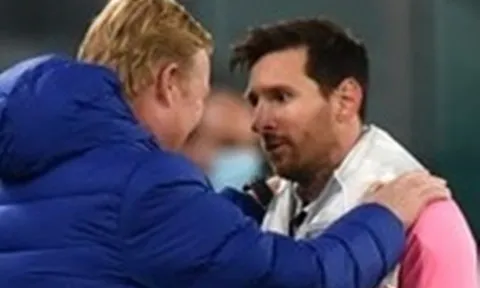 Thắng Juve, Koeman ôm Messi nói 1 điều duy nhất