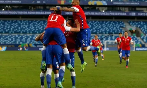 Thắng sát nút, Chile chiếm ngôi đầu bảng A Copa America