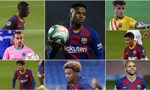 Thay Ansu Fati, Barcelona có đến 7 phương án