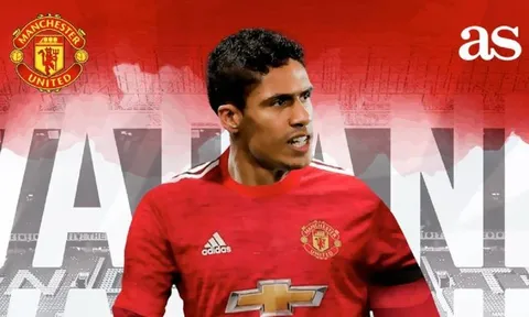 Thấy gì từ thương vụ bom tấn Varane gia nhập Man Utd?