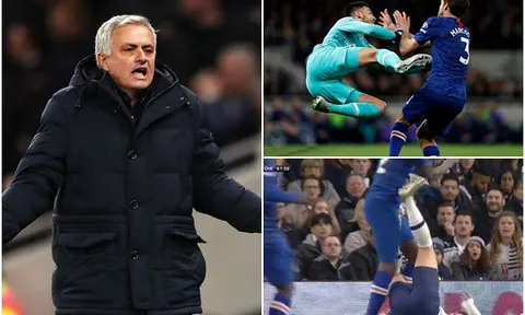 Thi nhau "ra cước", phải chăng Mourinho dạy Kung Fu cho các cầu thủ Tottenham?