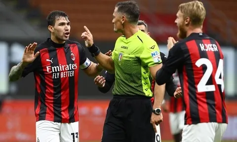 Thổi 2 quả penalty "trên trời", trọng tài trận Milan - Roma nhận án phạt nặng