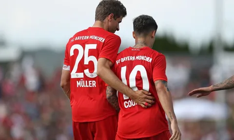 Thomas Mueller chốt tương lai, sẵn sàng cạnh tranh vị trí với Coutinho