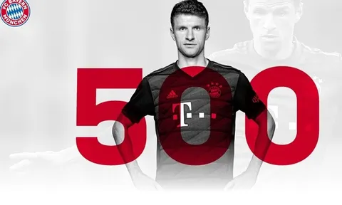 Thomas Muller cán cột mốc lịch sử trong ngày Bayern Munich thảm bại