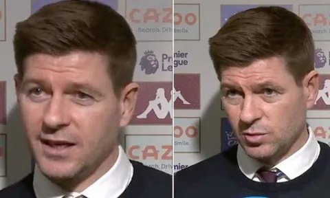 Thua Arsenal, Gerrard phản hồi câu hỏi Man City và Man United