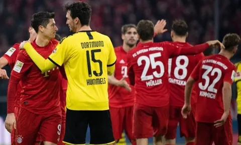 Thua Bayern, Hummels đến chỗ Lewandowski làm 1 điều sau trận