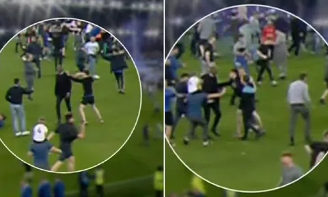 Patrick Vieira 'tẩn' CĐV Everton