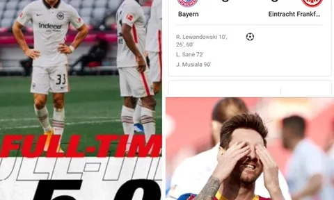 Thua trắng 5 bàn, nạn nhân của Bayern Munich gửi thông điệp chí mạng đến Barcelona