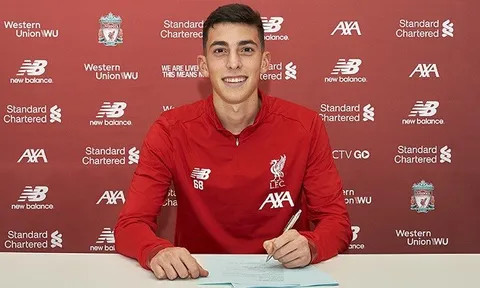 Tài năng bóng đá Mỹ chính thức ký hợp đồng chuyên nghiệp với Liverpool