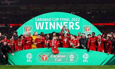 Tiền thưởng vô địch Carabao Cup còn không đủ trả lương cho Salah