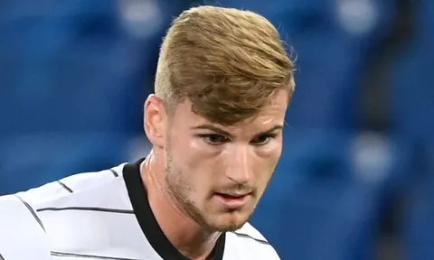Timo Werner bất ngờ vắng mặt ở trận gặp Thổ Nhĩ Kỳ