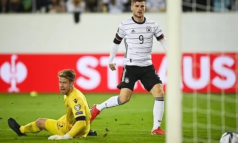 Timo Werner nổ súng, Đức nhẹ nhàng hạ gục Liechtenstein