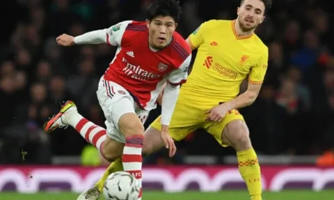 Tomiyasu không kèm nổi Jota, Arteta lên tiếng