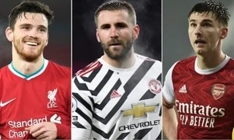 Top 10 hậu vệ trái xuất sắc nhất EPL: "Chóng mặt" với Luke Shaw, bất ngờ "số 1"