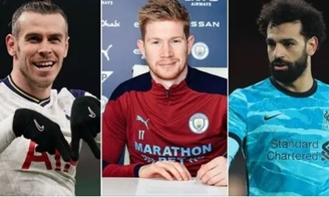 Top 10 ngôi sao hưởng lương khủng nhất Premier League: De Bruyne thứ 3, De Gea thua xa 1 người