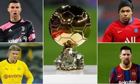 Top 10 ứng cử viên danh hiệu QBV 2021: Bất ngờ Ronaldo, nhạc trưởng Man Utd ở đâu?