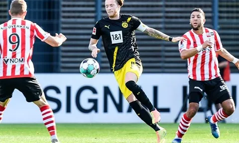 'Trai đẹp' Marco Reus lập siêu phẩm solo sau 7 tháng rời xa sân cỏ