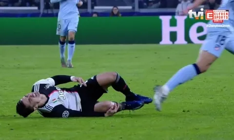 Trận đấu đầy đau đớn của Ronaldo...