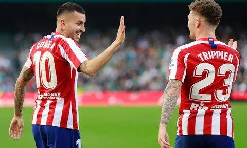 "Trò cưng" Simeone toả sáng, Atletico đánh bại thuyết phục Real Betis
