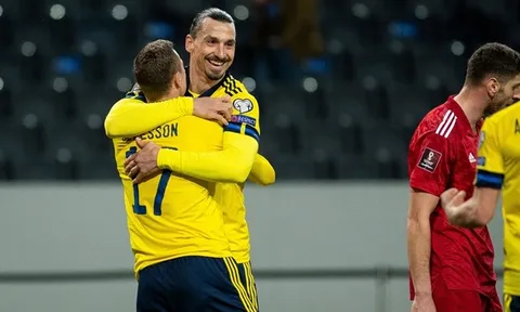 Trở lại ĐTQG, Ibrahimovic ngay lập tức khiến NHM phải trầm trồ