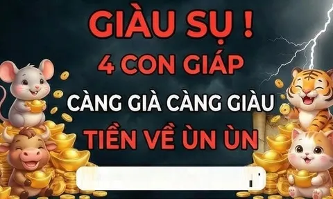 Trời sinh Số Sướng: 4 con giáp đầu tư thắng chắc, lãi mẹ đẻ lãi con