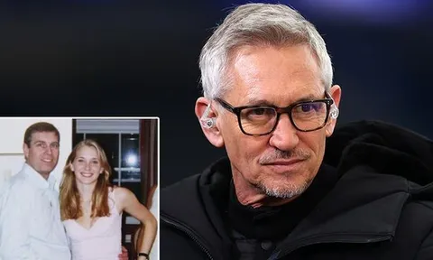 'Troll' bê bối hiếp dâm của hoàng gia, Gary Lineker nhận gạch đá