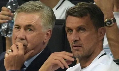 Trông cậy Ancelotti, Maldini tăng tốc thương vụ ngôi sao trẻ Real Madrid