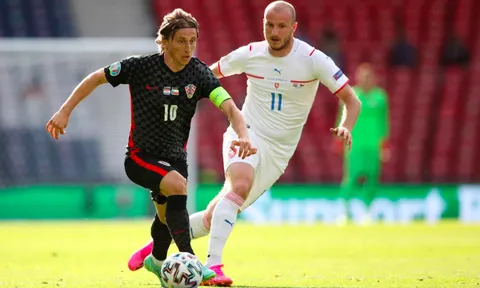 TRỰC TIẾP Croatia 1-1 CH Czech (FT): Croatia tuyệt vọng