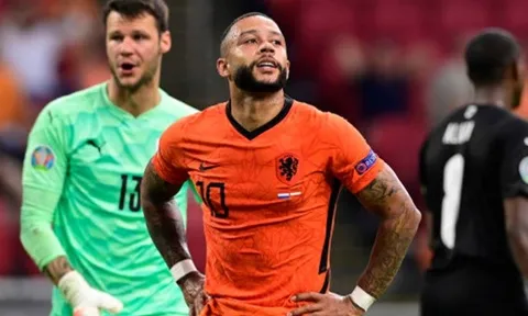 TRỰC TIẾP Hà Lan 1-0 Áo (Hết H1): Depay phung phí cơ hội vàng