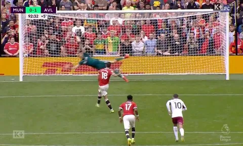 TRỰC TIẾP Man Utd 0-1 Aston Villa (FT): Bruno đá hỏng penalty phút cuối