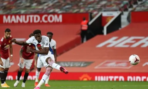 TRỰC TIẾP Man Utd 1-3 Crystal Palace: Trận đấu kết thúc!