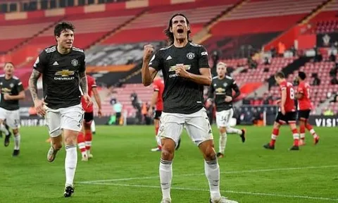 TRỰC TIẾP Southampton 2-3 Man Utd (KT): Cavani quá tuyệt vời!