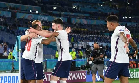 TRỰC TIẾP Ukraine 0-4 Anh: Tam Sư vào bán kết (KT)