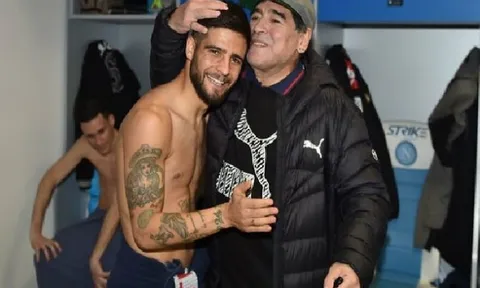 "Truyền nhân" Maradona tại Napoli khóc thương trước sự ra đi của huyền thoại