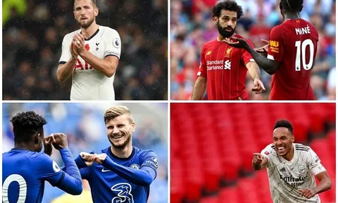 Từ Kane đến Werner: 10 sao có thể giành 'Vua phá lưới' EPL mùa tới