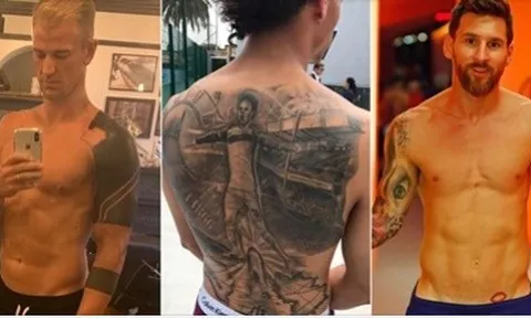 Từ Messi đến Sergio Ramos: Top 10 cầu thủ có hình xăm dị nhất