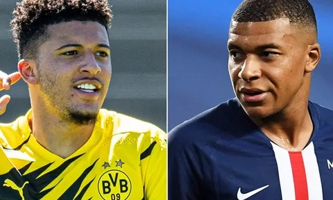 Từ Sancho đến Mbappe: 10 'cỗ máy chạy cánh' giá trị nhất châu Âu