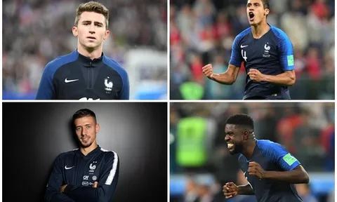 Từ Varane đến Saliba: 'Siêu đội hình' toàn những trung vệ của ĐT Pháp