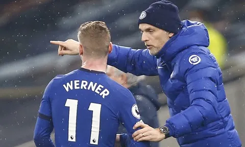 Tuchel nổi đóa, tuyên bố thẳng 1 câu về tin đồn Werner sắp rời Chelsea