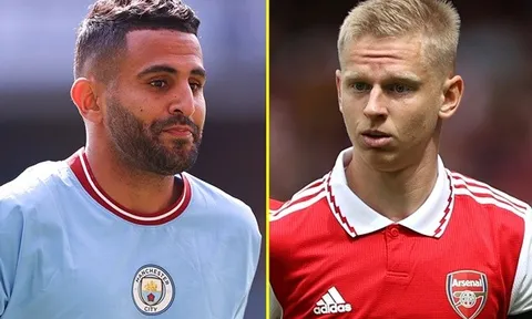 Tuyên bố táo bạo của Mahrez về Zinchenko