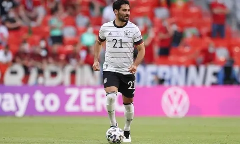 Tuyển Đức lo lắng vì tin dữ từ Gundogan