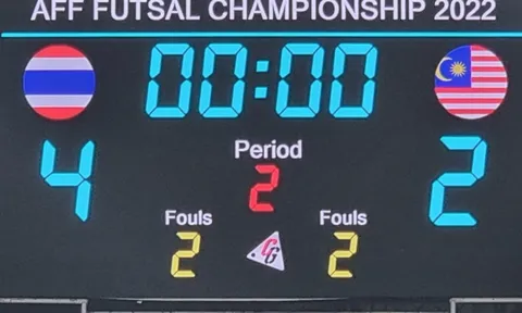 Tuyển futsal Thái Lan chạm trán Việt Nam ở bán kết