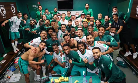 Tuyển Saudi Arabia tiếp tục bất bại ở vòng loại thứ ba World Cup 2022