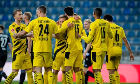 Tuyển thủ Đức lập cú đúp, Dortmund thắng dễ tân binh của Bundesliga